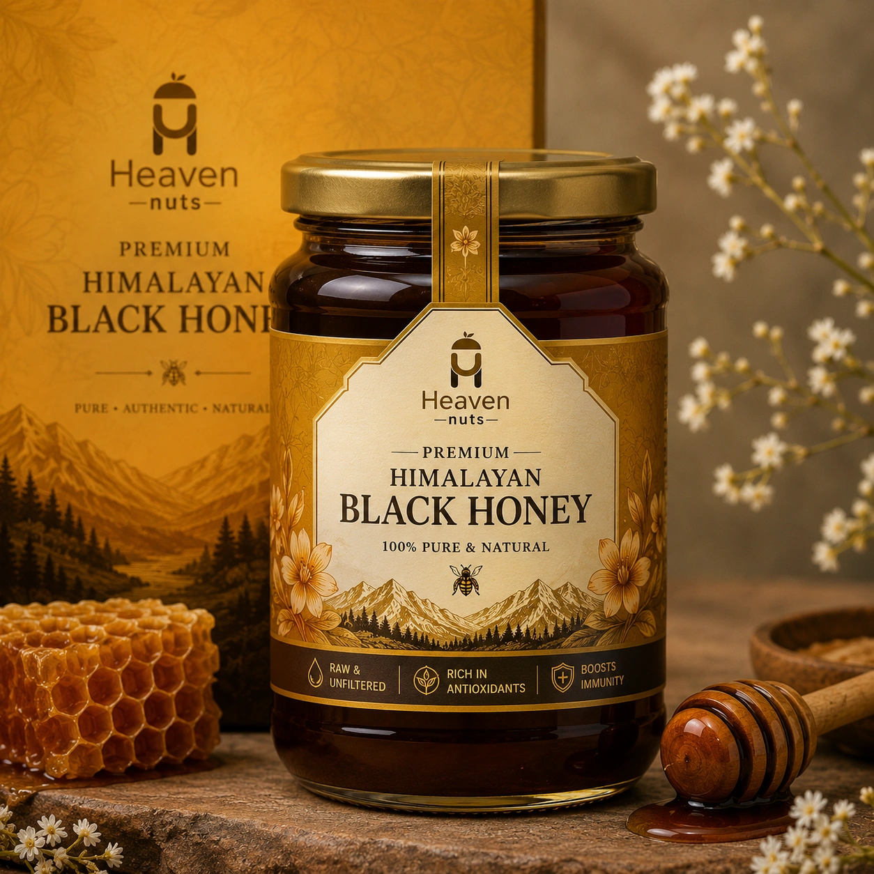 Premium Himalayan Black Honey